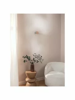 Westwing Collection Kleiner Wand- und Deckenspot Chanty in Mattgrau, Ø 6 cm, T 7 cm -Leuchten Verkaufsladen Kleiner Wand und Deckenspot Chanty in Mattgrau 1