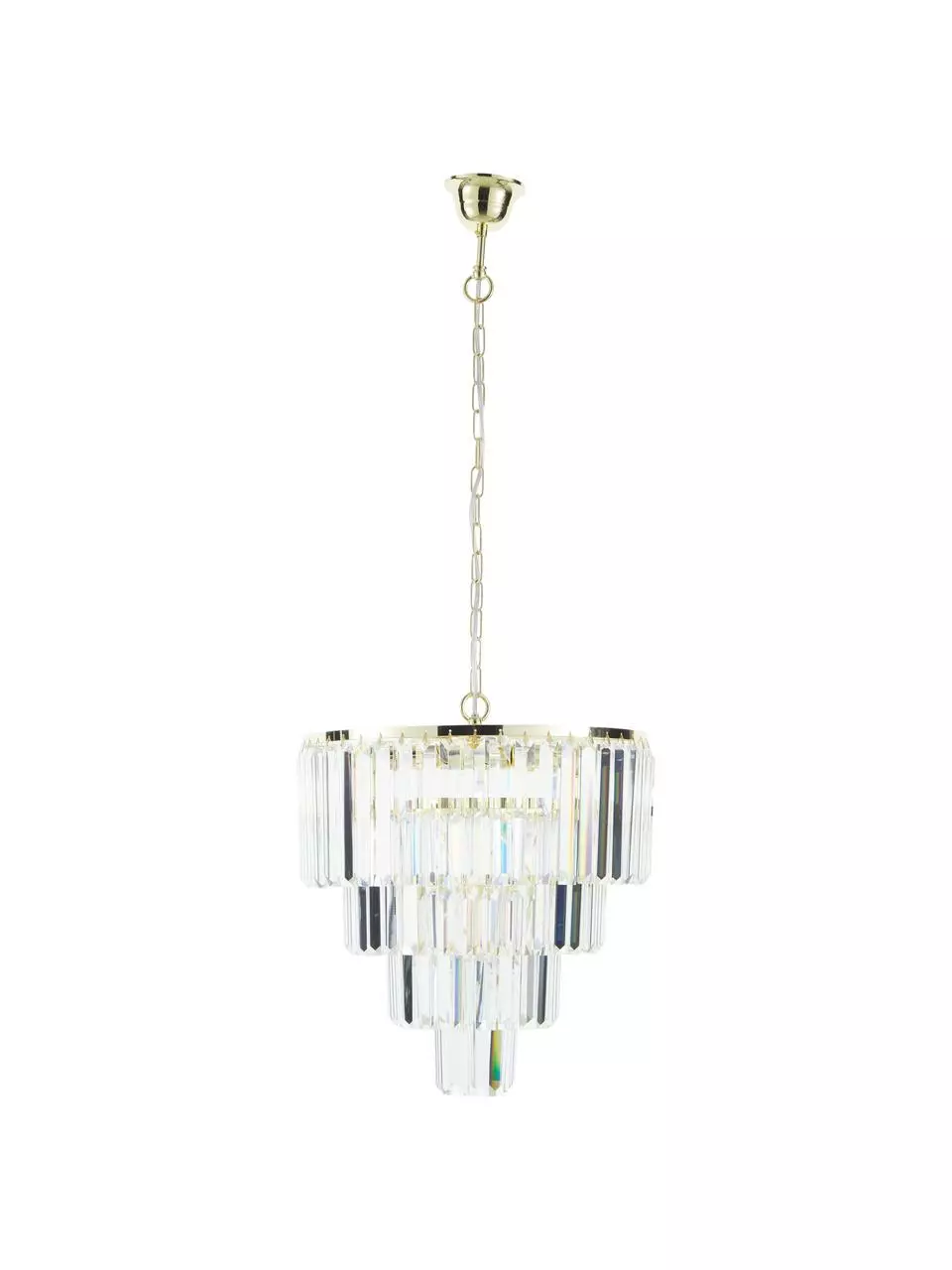 Kronleuchter Gracja in Gold, Ø 39 x H 42 cm 7 Kronleuchter Gracja in Gold, Ø 39 x H 42 cm – Bild 5