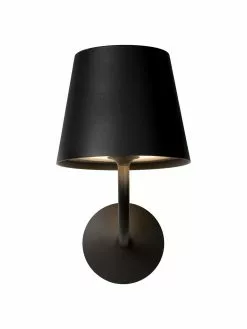 Lucide LED-Au&szlig;enwandleuchte Justin, Ø 17 x T 22 cm -Leuchten Verkaufsladen LED Aussenwandleuchte Justin 2