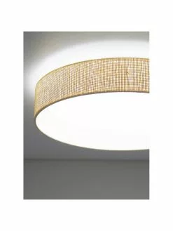 Westwing Collection LED-Deckenleuchte Helen Nature, Ø 35 x H 7 cm -Leuchten Verkaufsladen LED Deckenleuchte Helen Nature 4