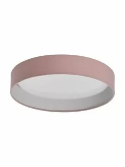 Westwing Collection LED-Deckenleuchte Helen in Altrosa, Ø 35 x H 7 cm