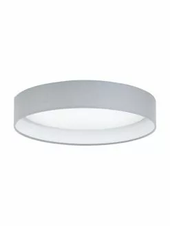 Westwing Collection LED-Deckenleuchte Helen in Grau, Ø 35 x H 7 cm