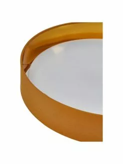 Westwing Collection LED-Deckenleuchte Mallory in Nougat, Ø 41 x H 10 cm -Leuchten Verkaufsladen LED Deckenleuchte Mallory in Nougat 3