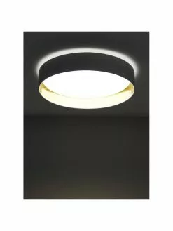 Westwing Collection LED-Deckenleuchte Mallory in Wei&szlig;, Ø 41 x H 10 cm -Leuchten Verkaufsladen LED Deckenleuchte Mallory in Weiss 2