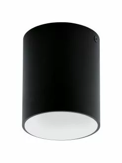 LED-Deckenspot Marty Schwarz-Wei&szlig;, Ø 10 x H 12 cm