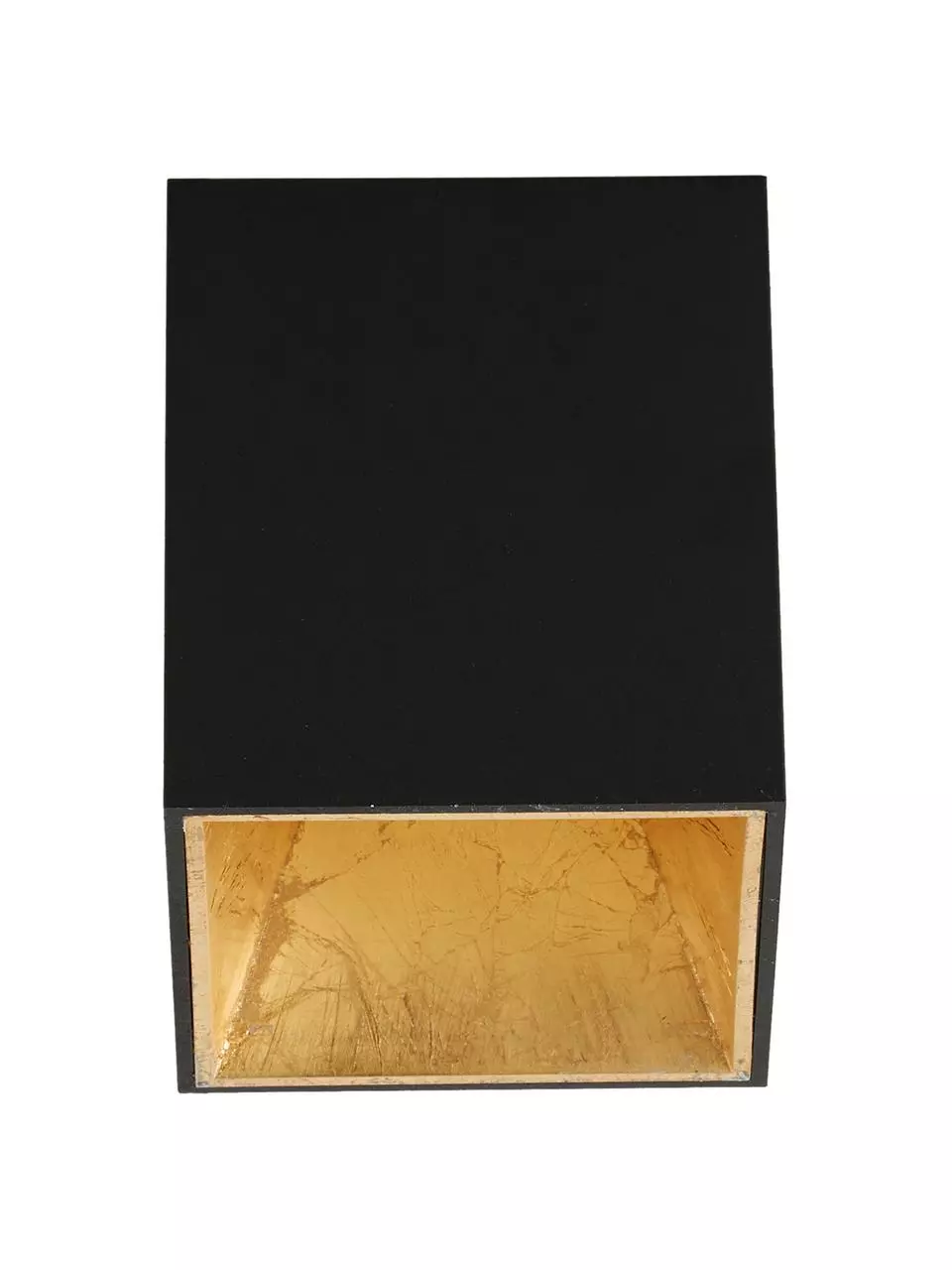Westwing Collection LED-Deckenspot Marty in Schwarz-Gold mit Antik-Finish, B 10 x H 12 cm 3 Westwing Collection LED-Deckenspot Marty in Schwarz-Gold mit Antik-Finish, B 10 x H 12 cm