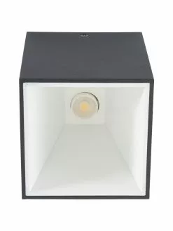 LED-Deckenspot Marty in Schwarz-Wei&szlig;, B 10 x H 12 cm -Leuchten Verkaufsladen LED Deckenspot Marty in Schwarz Weiss 2