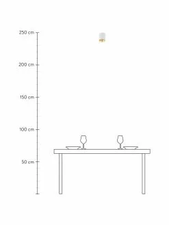 Westwing Collection LED-Deckenspot Marty in Weiß-Gold mit Antik-Finish, Ø 10 x H 12 cm -Leuchten Verkaufsladen LED Deckenspot Marty in Weiss Gold mit Antik Finish 2