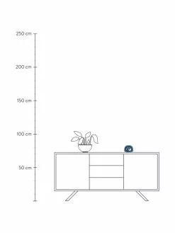 A Little Lovely Company LED-Leuchtobjekt Space mit Timer, Ø 14 x H 9 cm -Leuchten Verkaufsladen LED Leuchtobjekt Space mit Timer 2