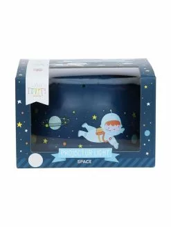 A Little Lovely Company LED-Leuchtobjekt Space mit Timer, Ø 14 x H 9 cm -Leuchten Verkaufsladen LED Leuchtobjekt Space mit Timer 5