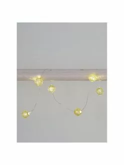 LED-Lichterkette Beads, 120 cm, 10 Lampions, L 120 cm -Leuchten Verkaufsladen LED Lichterkette Beads 120 cm 10 Lampions 2