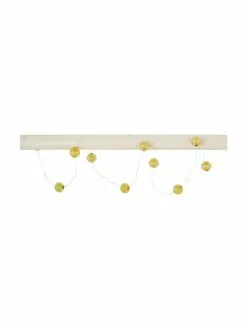 LED-Lichterkette Beads, 120 cm, 10 Lampions, L 120 cm