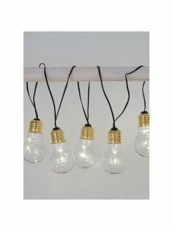 LED-Lichterkette Bulb, 100 cm, 5 Lampions, L 100 cm -Leuchten Verkaufsladen LED Lichterkette Bulb 100 cm 5 Lampions 2
