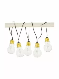LED-Lichterkette Bulb, 100 cm, 5 Lampions, L 100 cm
