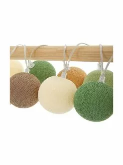 Cotton Ball Lights LED-Lichterkette Colorain, 378 cm, 20 Lampions, L 378 cm -Leuchten Verkaufsladen LED Lichterkette Colorain 378 cm 20 Lampions 18