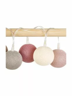 Cotton Ball Lights LED-Lichterkette Colorain, 378 cm, 20 Lampions, L 378 cm -Leuchten Verkaufsladen LED Lichterkette Colorain 378 cm 20 Lampions 23