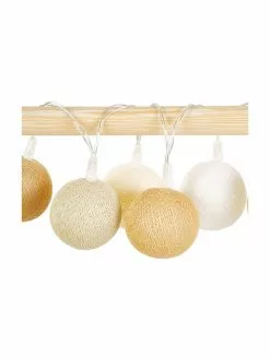 Cotton Ball Lights LED-Lichterkette Colorain, 378 cm, 20 Lampions, L 378 cm -Leuchten Verkaufsladen LED Lichterkette Colorain 378 cm 20 Lampions 7