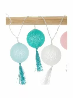 LED-Lichterkette Jolly Tassel, 185 cm, 10 Lampions, L 185 cm -Leuchten Verkaufsladen LED Lichterkette Jolly Tassel 185 cm 10 Lampions 13