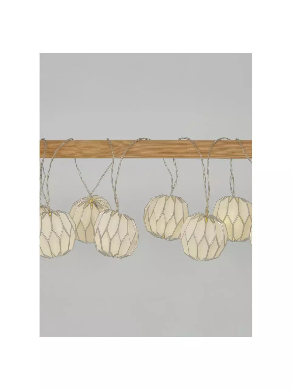 LED-Lichterkette Origami, 275 cm, 10 Lampions, L 275 cm 5 LED-Lichterkette Origami, 275 cm, 10 Lampions, L 275 cm – Bild 3