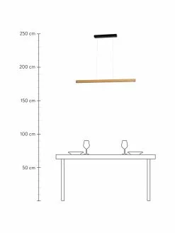 LED-Pendelleuchte Forestier aus Kiefernholz, B 90 x H 7 cmNur noch wenige verfügbar -Leuchten Verkaufsladen LED Pendelleuchte Forestier aus Kiefernholz 2