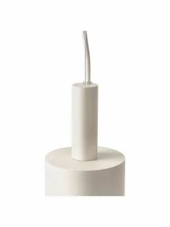 Westwing Collection LED-Pendelleuchte Jari aus Metall in Beige, Ø 10 x H 40 cm -Leuchten Verkaufsladen LED Pendelleuchte Jari aus Metall in Beige 5