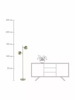 Marksl&ouml;jd Leselampe Edgar in Messing mit Antik-Finish, B 40 x H 145 cm -Leuchten Verkaufsladen Leselampe Edgar in Messing mit Antik Finish 2