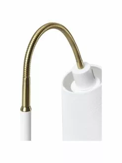 Leselampe Ljusdal mit Gold-Dekor, B 52 x H 140 cm -Leuchten Verkaufsladen Leselampe Ljusdal mit Gold Dekor 3