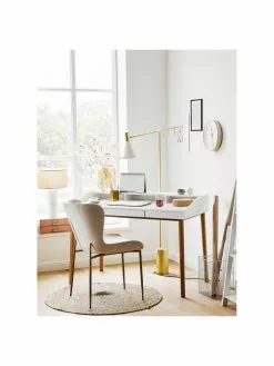 Westwing Collection Leselampe Sia in Weiß-Gold, T 60 x H 162 cm 9 Westwing Collection Leselampe Sia in Weiß-Gold, T 60 x H 162 cm -Leuchten Verkaufsladen Leselampe Sia in Weiss Gold 1