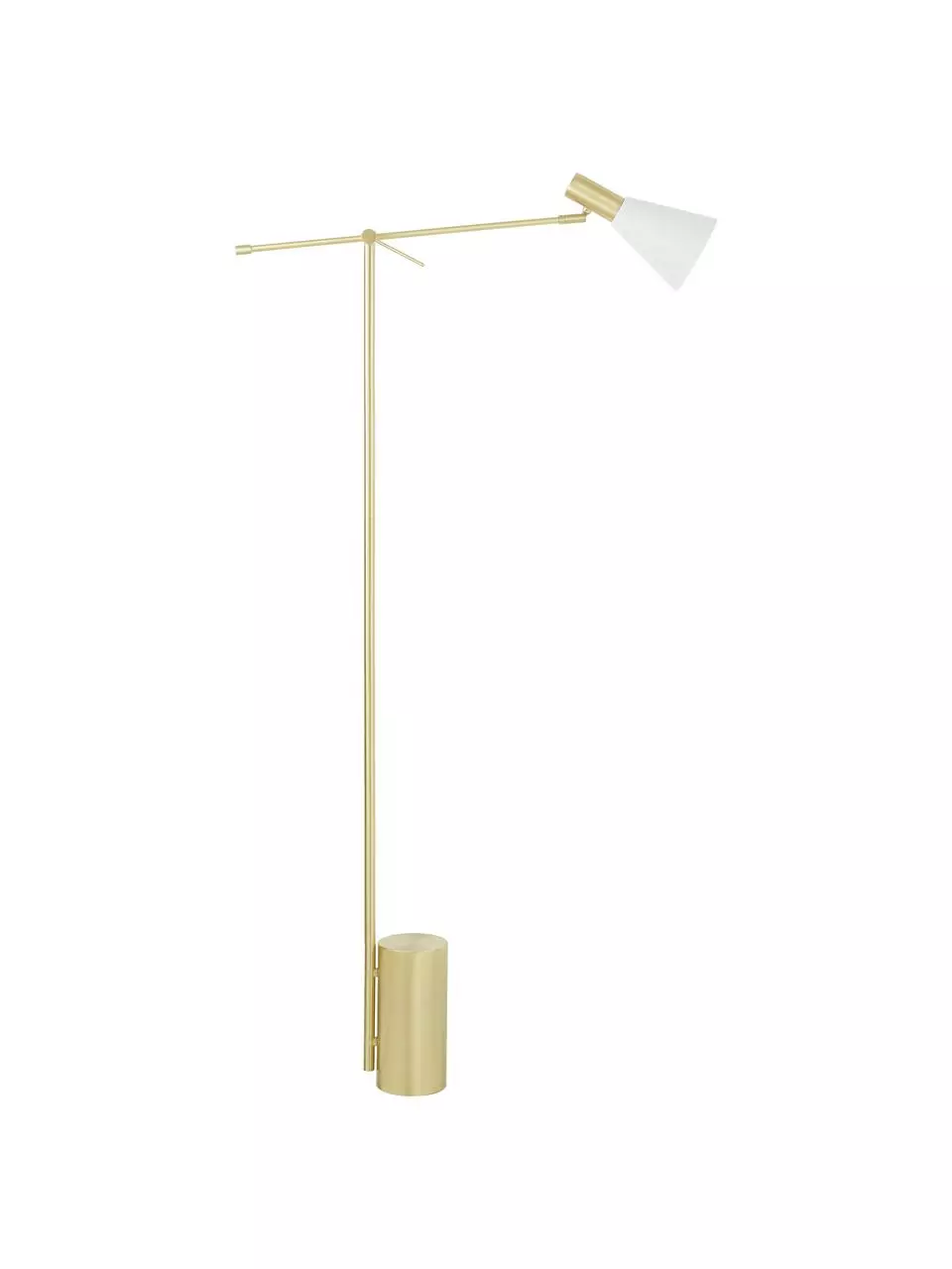 Westwing Collection Leselampe Sia in Weiß-Gold, T 60 x H 162 cm 7 Westwing Collection Leselampe Sia in Weiß-Gold, T 60 x H 162 cm – Bild 5