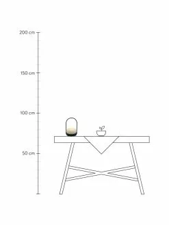 Mobile Dimmbare Au&szlig;entischlampe Day, Ø 16 x H 23 cm -Leuchten Verkaufsladen Mobile Dimmbare Aussentischlampe Day 2