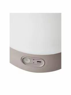 Mobile Dimmbare Au&szlig;entischlampe Lite-up in Beige, Ø 20 x H 26 cm -Leuchten Verkaufsladen Mobile Dimmbare Aussentischlampe Lite up in Beige 5