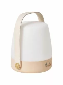 Mobile Dimmbare Au&szlig;entischlampe Lite-up in Rosa, Ø 20 x H 26 cm -Leuchten Verkaufsladen Mobile Dimmbare Aussentischlampe Lite up in Rosa 2