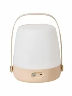 Mobile Dimmbare Au&szlig;entischlampe Lite-up in Rosa, Ø 20 x H 26 cm