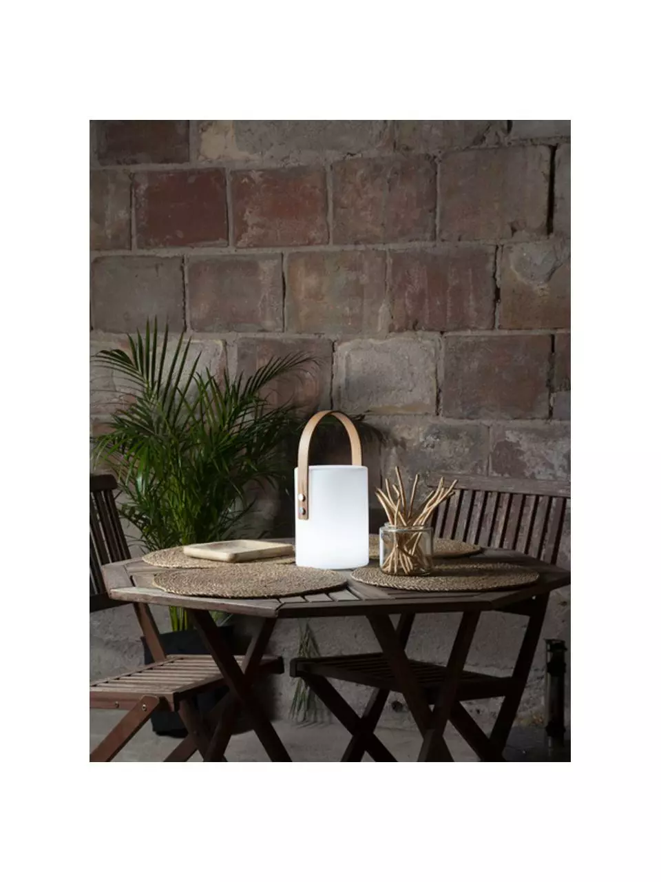 Mobile Dimmbare Außentischlampe Lucie, B 19 cm x H 34 cm 4 Mobile Dimmbare Außentischlampe Lucie, B 19 cm x H 34 cm – Bild 2