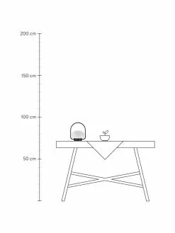 Nordlux Mobile Dimmbare Au&szlig;entischlampe Sponge, Ø 23 x H 28 cm -Leuchten Verkaufsladen Mobile Dimmbare Aussentischlampe Sponge 8