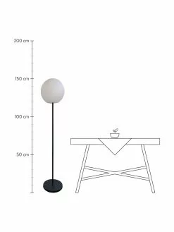 Mobile Dimmbare Outdoor Stehlampe Luny, Ø 30 x H 150 cm -Leuchten Verkaufsladen Mobile Dimmbare Outdoor Stehlampe Luny 2