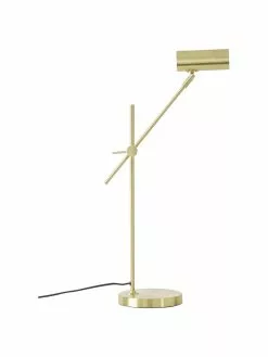 Westwing Collection Moderne Schreibtischlampe Cassandra in Gold, T 47 x H 55 cm -Leuchten Verkaufsladen Moderne Schreibtischlampe Cassandra in Gold 4