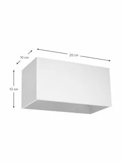 Moderne Wandleuchte Geo Maxi in Wei&szlig;, B 20 x H 10 cmNur noch 1 Artikel verfügbar -Leuchten Verkaufsladen Moderne Wandleuchte Geo Maxi in Weiss 2