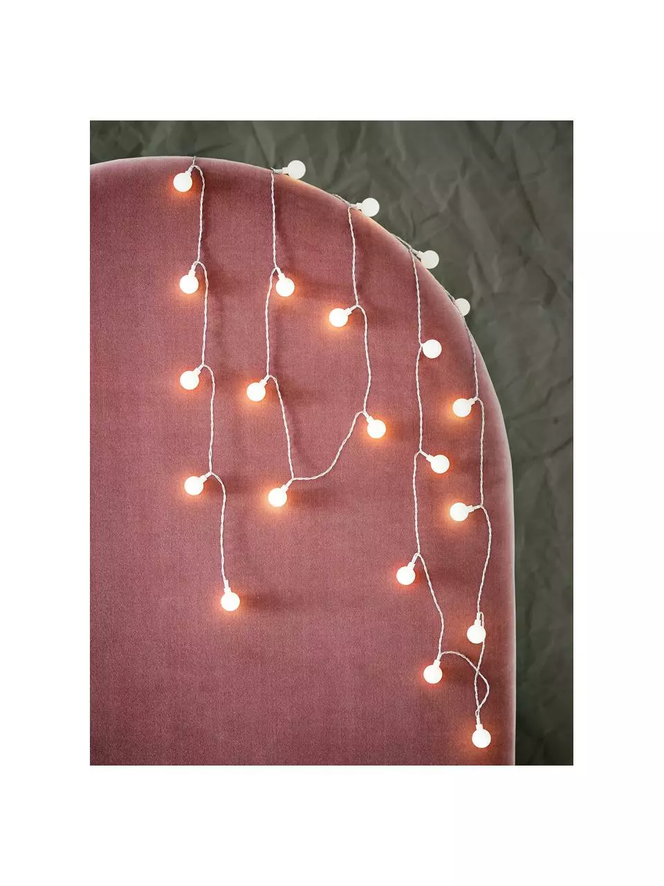 Jotex Outdoor LED-Lichterkette Slingan, 735 cm, 50 Lampions, L 735 cm 4 Jotex Outdoor LED-Lichterkette Slingan, 735 cm, 50 Lampions, L 735 cm – Bild 2