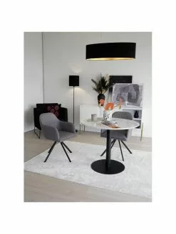 Ovale Pendelleuchte Jamie mit Gold-Dekor, B 78 x H 22 cm -Leuchten Verkaufsladen Ovale Pendelleuchte Jamie mit Gold Dekor 7