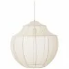 Westwing Collection Pendelleuchte Beau aus Netzstoff in Cremefarben, Ø 52 x H 52 cm -Leuchten Verkaufsladen Pendelleuchte Beau aus Netzstoff in Cremefarben 6