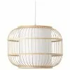 Pendelleuchte Bones aus Bambus, Ø 40 x H 30 cm -Leuchten Verkaufsladen Pendelleuchte Bones aus Bambus