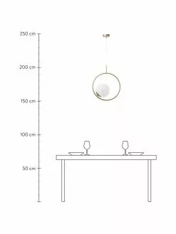 Westwing Collection Pendelleuchte Chloe aus Opalglas, B 40 x H 51 cm -Leuchten Verkaufsladen Pendelleuchte Chloe aus Opalglas 3