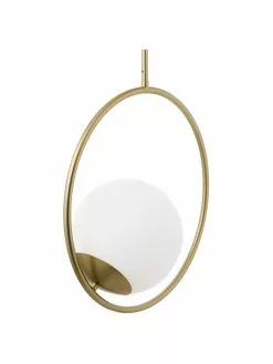 Westwing Collection Pendelleuchte Chloe aus Opalglas, B 40 x H 51 cm -Leuchten Verkaufsladen Pendelleuchte Chloe aus Opalglas 5