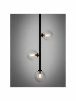 Westwing Collection Pendelleuchte Emily aus Glas, B 30 x H 90 cm -Leuchten Verkaufsladen Pendelleuchte Emily aus Glas 5