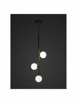 Westwing Collection Pendelleuchte Emily aus Opalglas, B 30 x H 90 cm -Leuchten Verkaufsladen Pendelleuchte Emily aus Opalglas 5