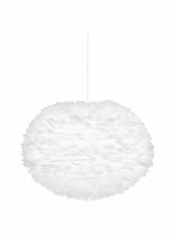 Umage Pendelleuchte Eos aus Federn, Ø 65 x H 40 cm