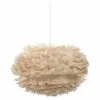Umage Pendelleuchte Eos aus Federn, Ø 45 x H 30 cm -Leuchten Verkaufsladen Pendelleuchte Eos aus Federn 6
