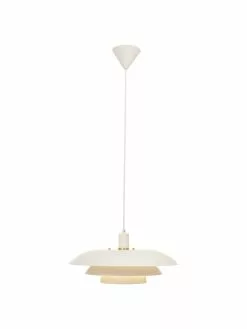 Pendelleuchte Epsilion in Wei&szlig;, Ø 45 x H 21 cm -Leuchten Verkaufsladen Pendelleuchte Epsilion in Weiss 4