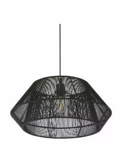 Westwing Collection Pendelleuchte Hadi in Kordeloptik, Ø 48 x H 22 cm